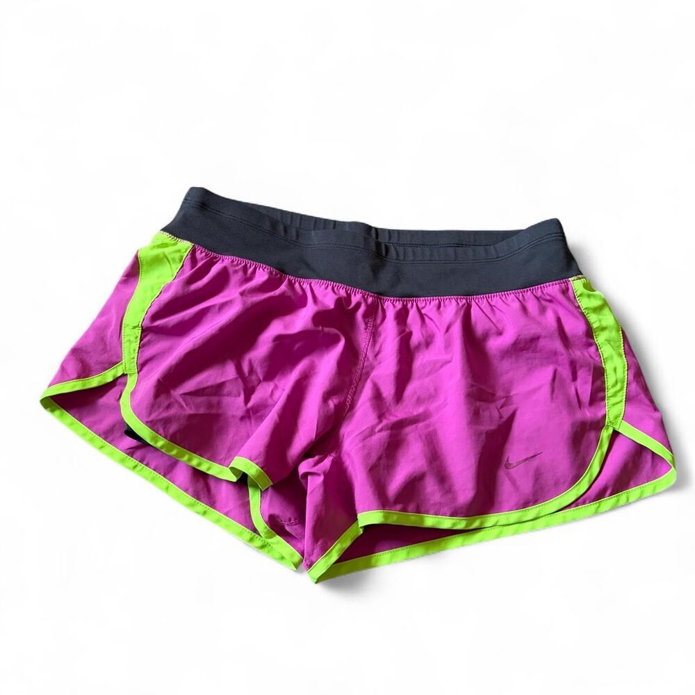 Nike Women's Pink and Purple Shorts
